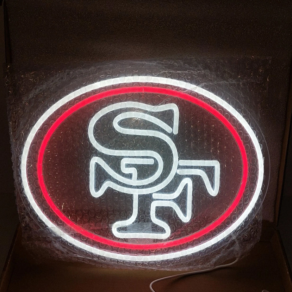 Do it for the bay faithful to the bay NFL San francisco 49ers lighting up sign LEO NEON SIGN