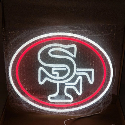 Do it for the bay faithful to the bay NFL San francisco 49ers lighting up sign LEO NEON SIGN
