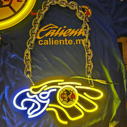 Philadelphia eagle Club American aguila Led chains for super fans LEO NEON SIGN