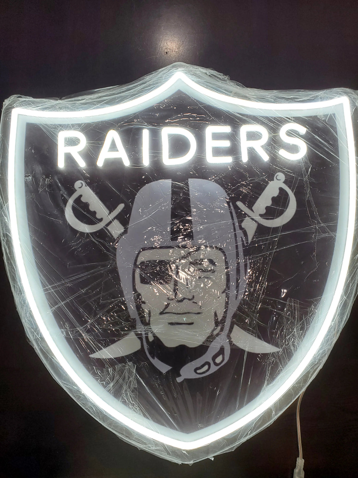 New types Las vegas raiders led fan necklace fans Led neon chain LEO NEON SIGN