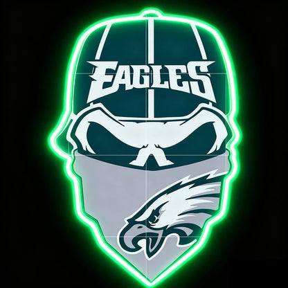 NFL big team logo light led Masked Heros neon sign light LEO NEON SIGN