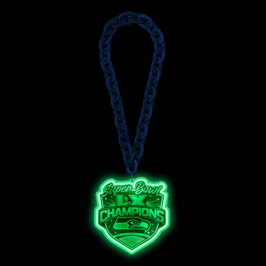 Seatle seahawks super bowl champions neon light up sign LEO NEON SIGN