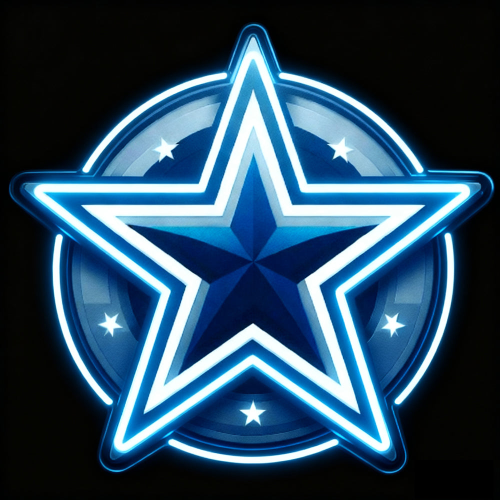 Make it into chain Led neon sign Dallas cowboys new type sign LEO NEON SIGN