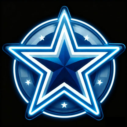 Make it into chain Led neon sign Dallas cowboys new type sign LEO NEON SIGN