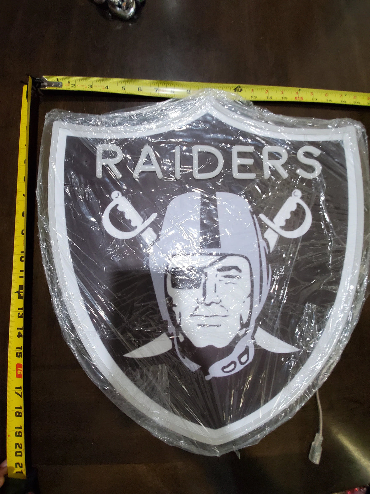 New types Las vegas raiders led fan necklace fans Led neon chain LEO NEON SIGN