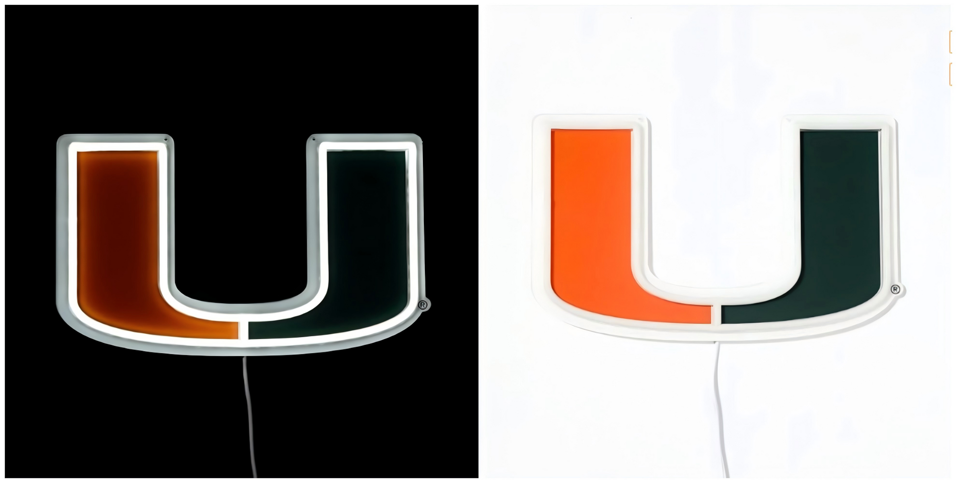 American football University NCAA lighting up sign LEO NEON SIGN