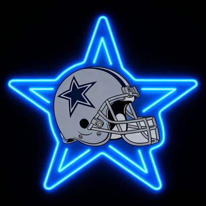 Make it into chain Led neon sign Dallas cowboys new type sign LEO NEON SIGN