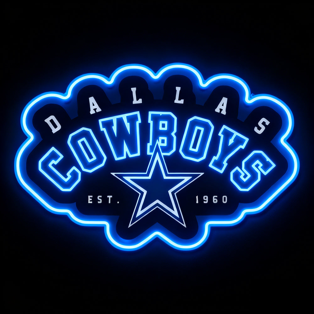 Make it into chain Led neon sign Dallas cowboys new type sign LEO NEON SIGN