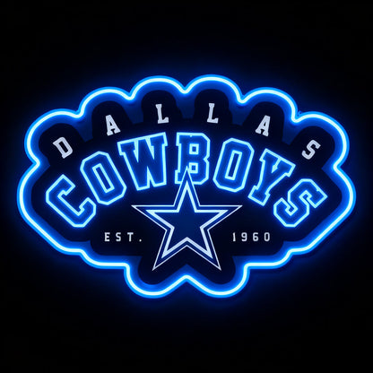 Make it into chain Led neon sign Dallas cowboys new type sign LEO NEON SIGN
