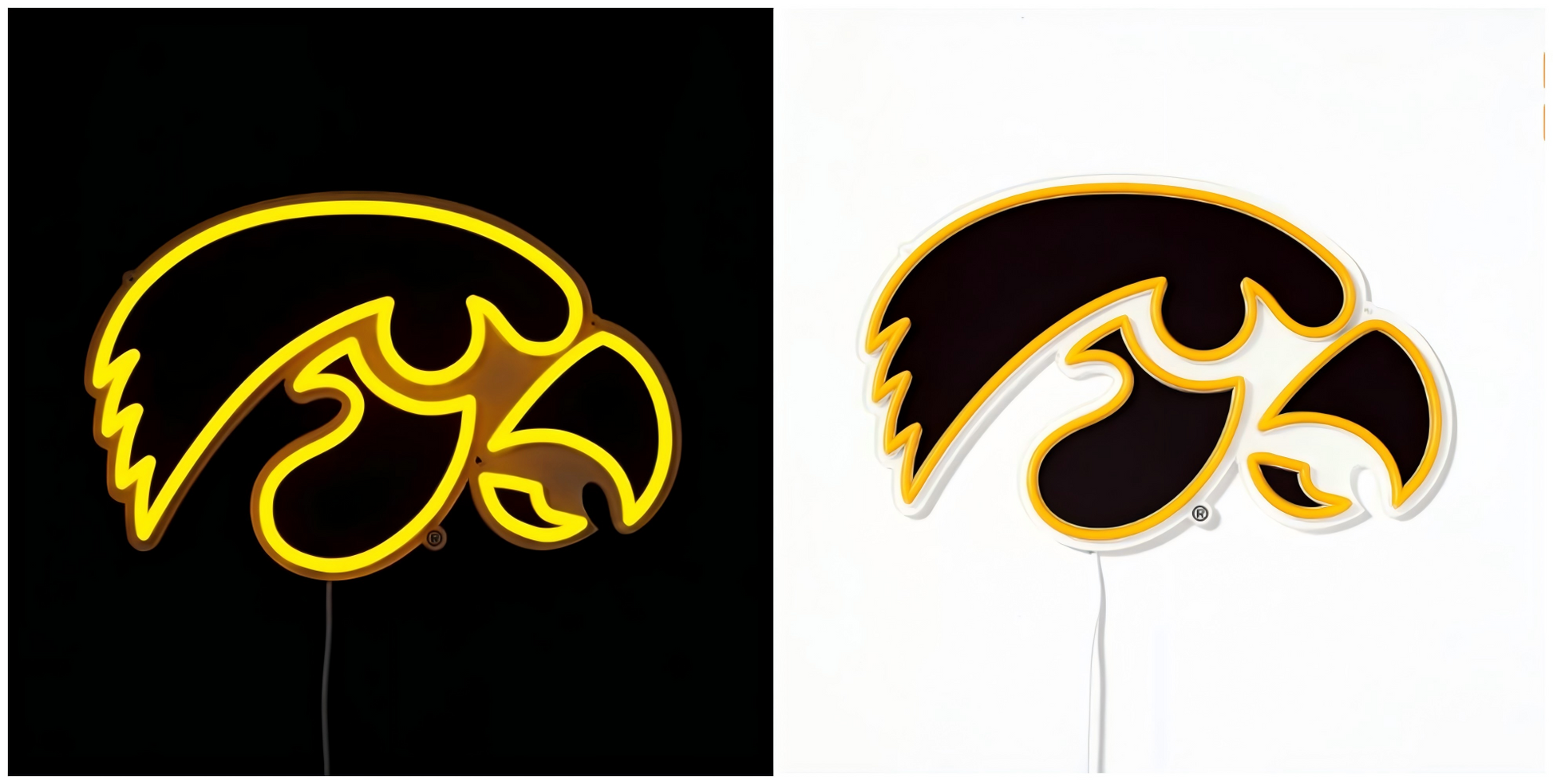 American football University NCAA lighting up sign LEO NEON SIGN