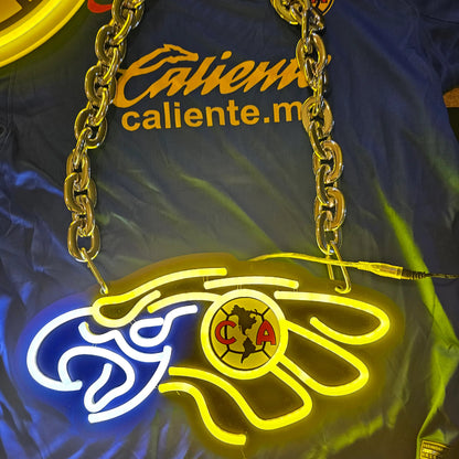 Philadelphia eagle Club American aguila Led chains for super fans LEO NEON SIGN