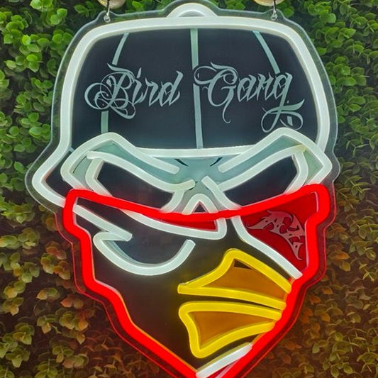 American football Arizona Cardinals Neon Light Up Big Logo Chain for your team spirit