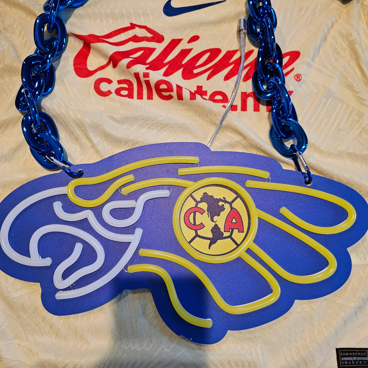 Philadelphia eagle Club American aguila Led chains for super fans LEO NEON SIGN