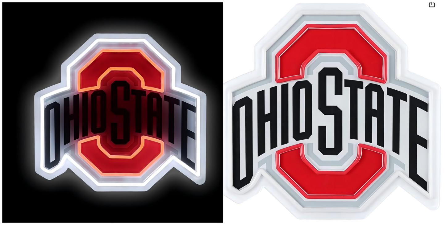 American football University NCAA lighting up sign LEO NEON SIGN