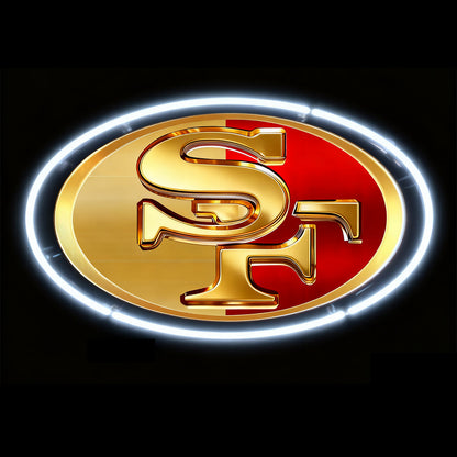 Make it into Chains San francisco 49ers lighting up sign LEO NEON SIGN