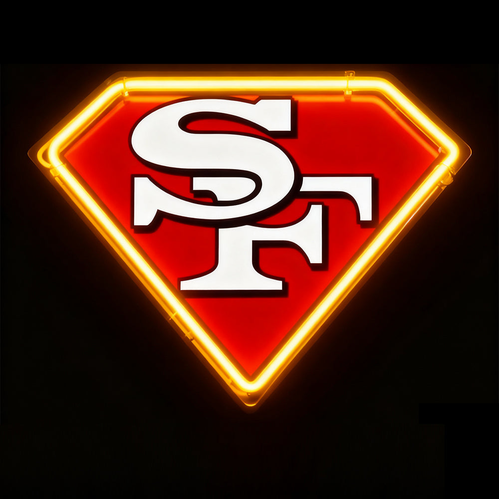 Make it into Chains San francisco 49ers lighting up sign LEO NEON SIGN