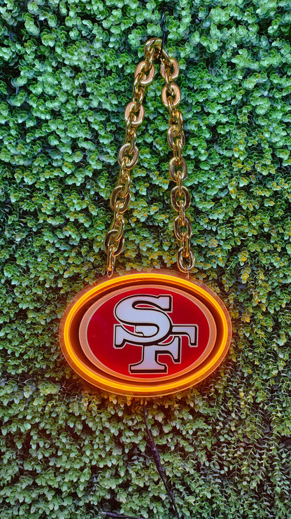 Make something different San Francisco 49ers big team logo signs LEO NEON SIGN