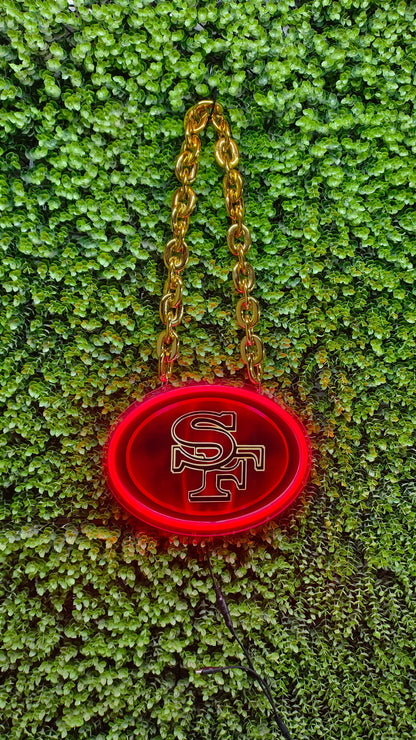 Make something different San Francisco 49ers big team logo signs LEO NEON SIGN