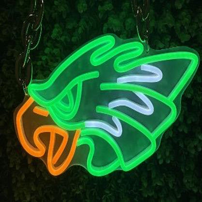 Philadelphia eagles Led big logo sign LEO NEON SIGN