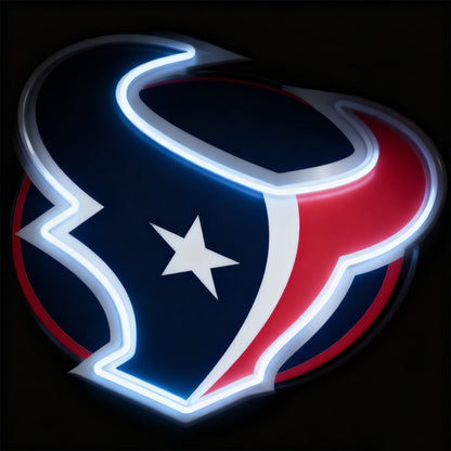 Make it into Chains Houston Texans lighting up sign（副本） LEO NEON SIGN