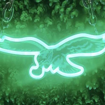 Philadelphia eagles Led big logo sign LEO NEON SIGN