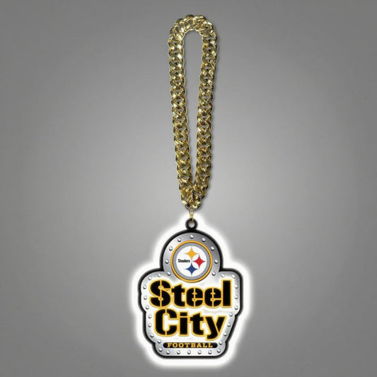 American football Pittsburgh Steelers Led lighting up sign sport event symbol logo for showing off your passions LEO NEON SIGN
