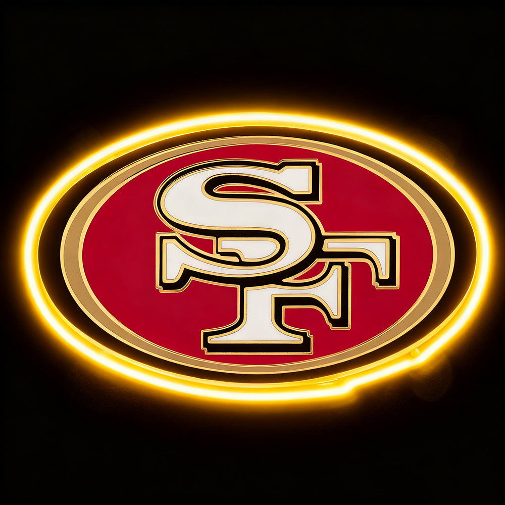 Make it into Chains San francisco 49ers lighting up sign LEO NEON SIGN