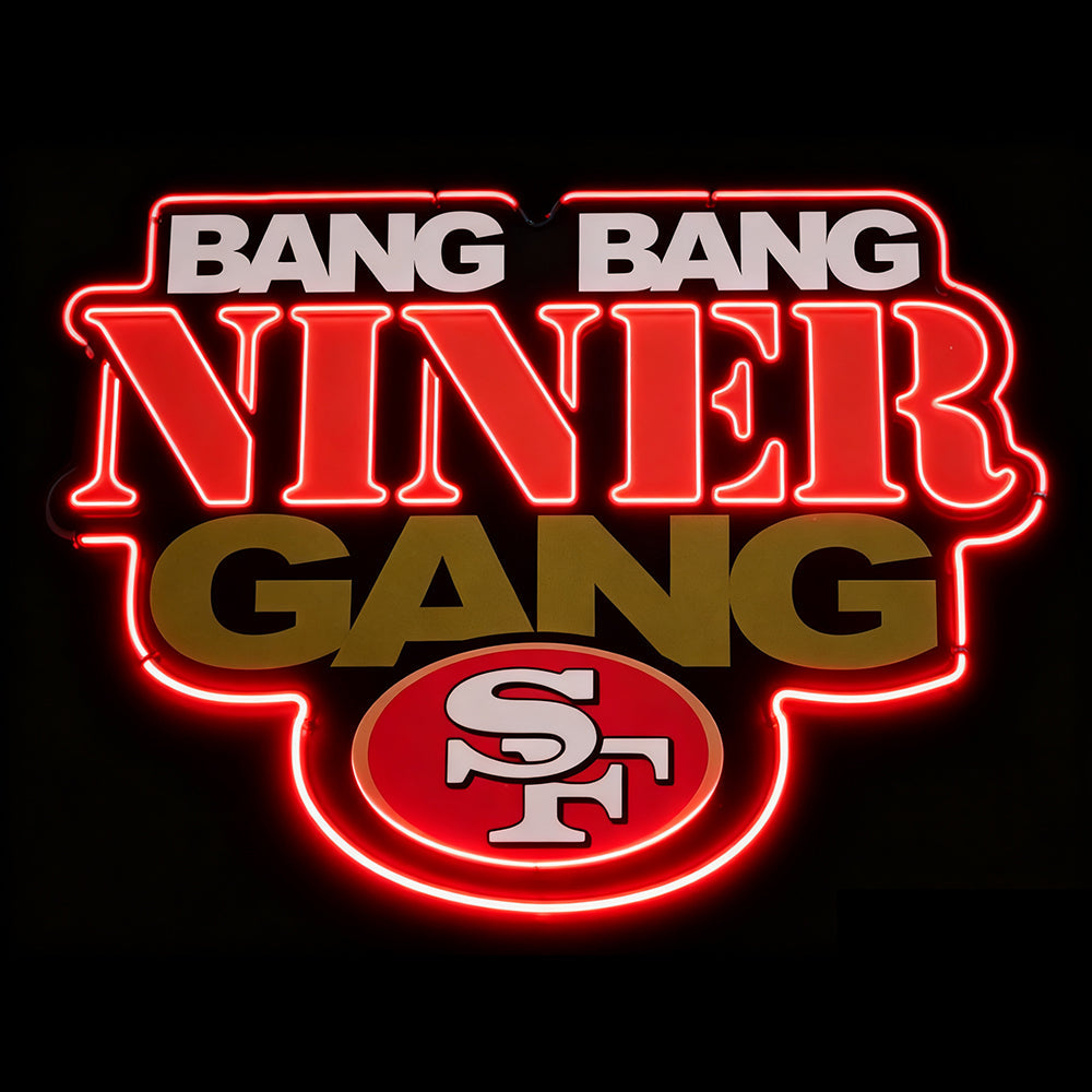 Make it into Chains San francisco 49ers lighting up sign LEO NEON SIGN