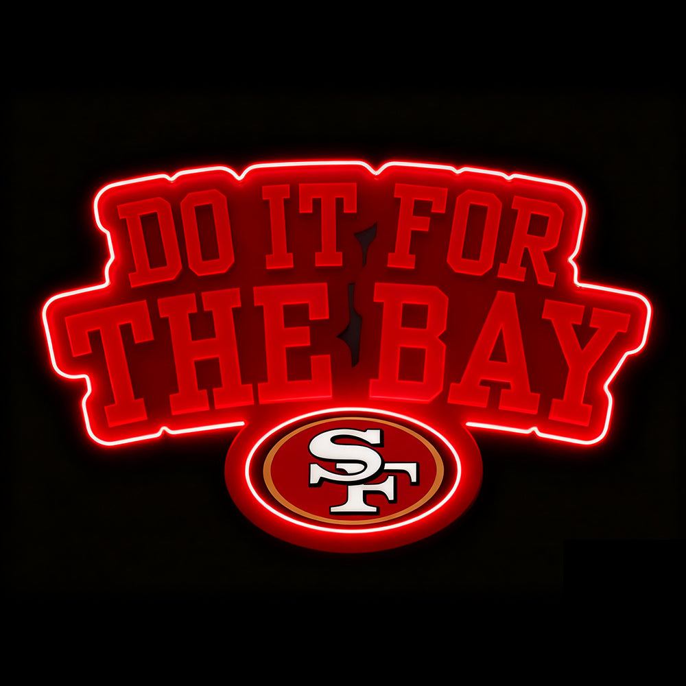 Make it into Chains San francisco 49ers lighting up sign LEO NEON SIGN