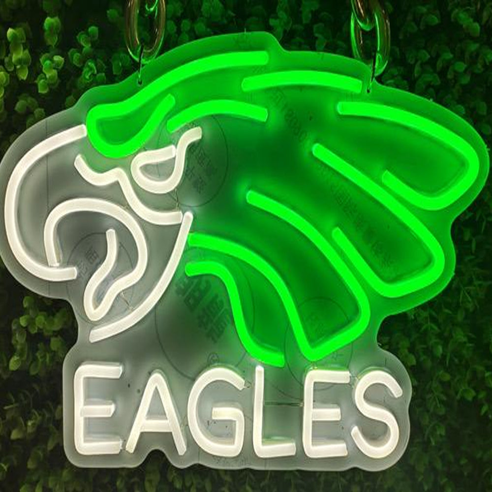 Philadelphia eagles Led big logo sign LEO NEON SIGN