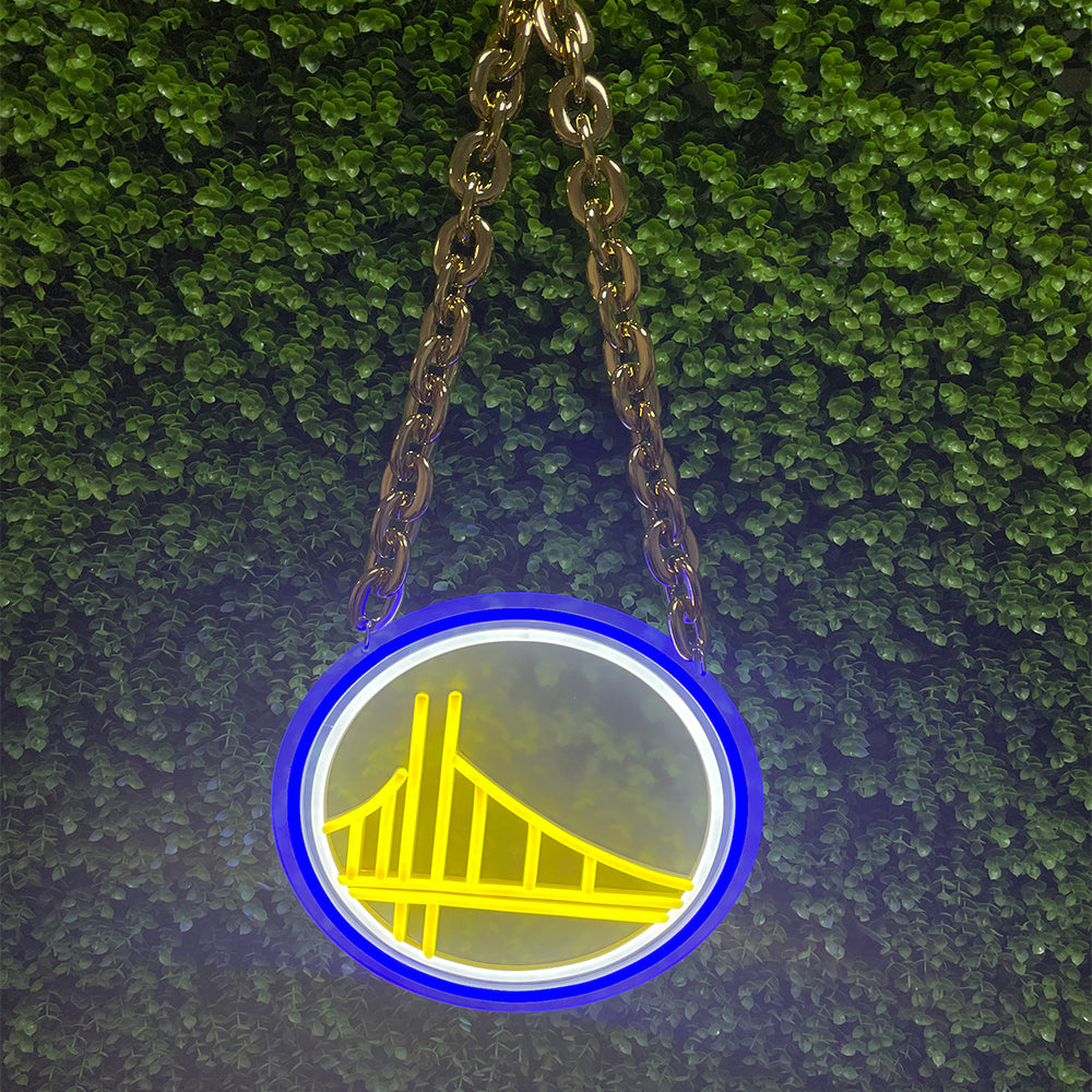 ”Neon sign for fans-Golden states“