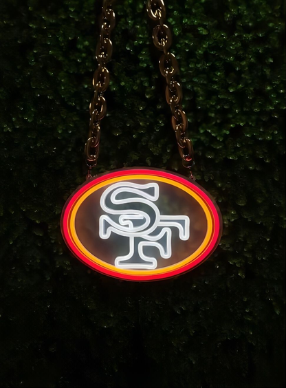 Make something different San Francisco 49ers big team logo signs LEO NEON SIGN