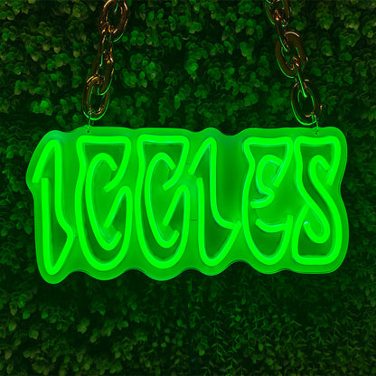 Philadelphia eagles Led big logo sign LEO NEON SIGN