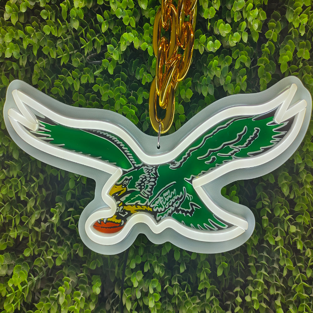 Philadelphia eagles Led big logo sign LEO NEON SIGN