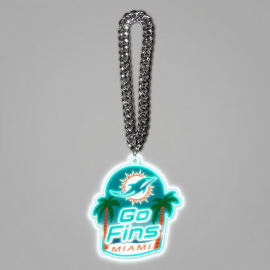 American football Miami Dolphins Led lighting up sign sport event symbol logo for showing off your passions LEO NEON SIGN