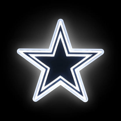Dallas Fans Exclusive American Big Four Leagues big logo lighting up sign including chains LEO NEON SIGN