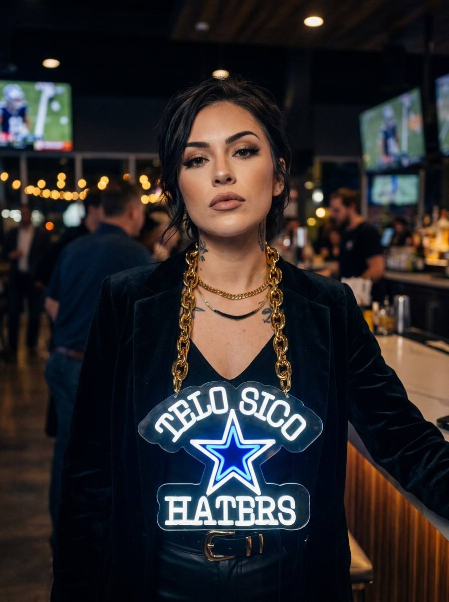 Dallas Cowboys NFL Neon Sign 3D UV Printed Sports Chain LED Wall Art for Home Bar Man Cave Sports Fan Gift LEO NEON SIGN