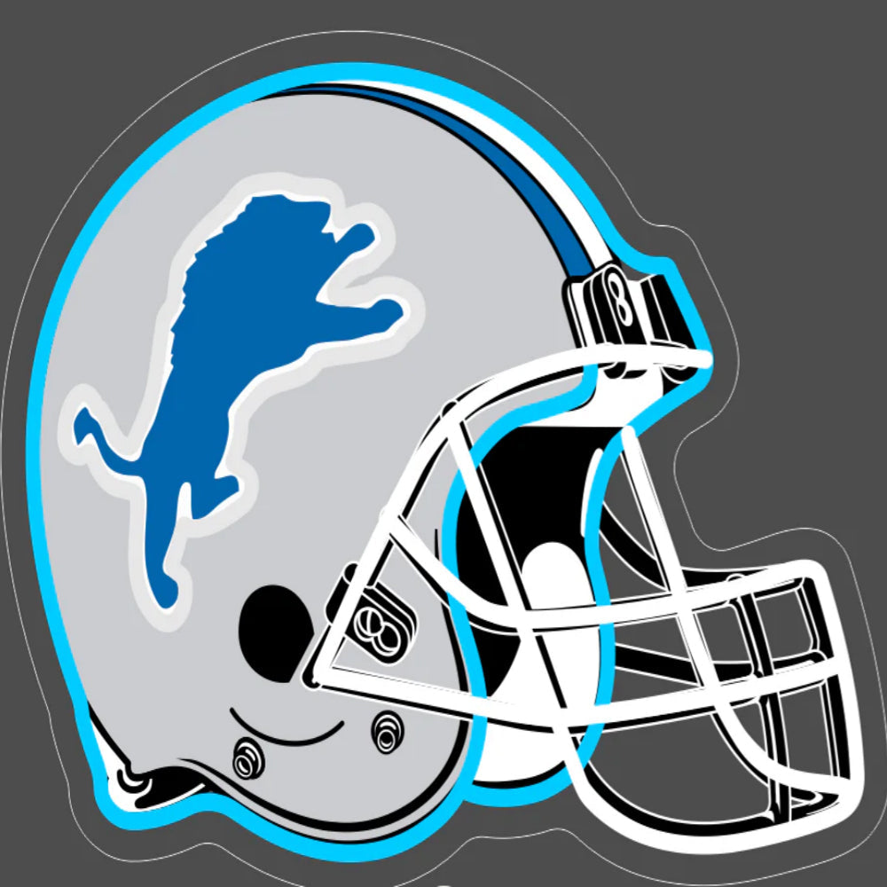 American football Super heroes symbols Led helmet UV printed neon sign with chains including shipping LEO NEON SIGN