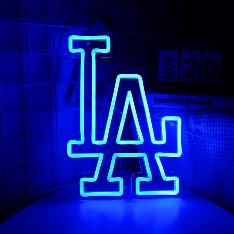  ”Neon sign for fans-LA Dodgers“