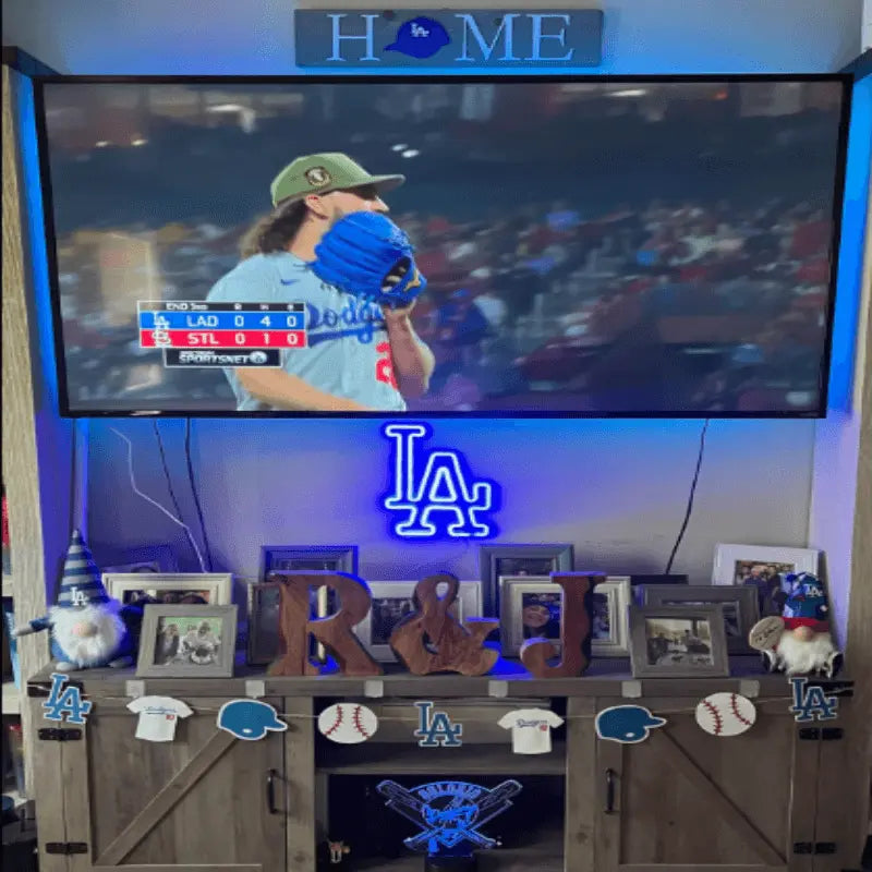 Fast dispatch Super neon sign for balls game(Shipping and necklace all included)