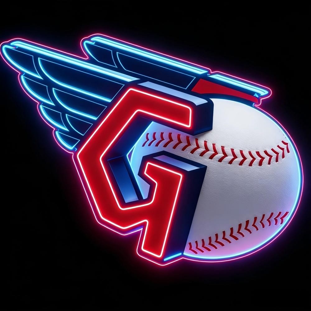 USA MLB Cleveland Guardians led lighting up sign LEO NEON SIGN