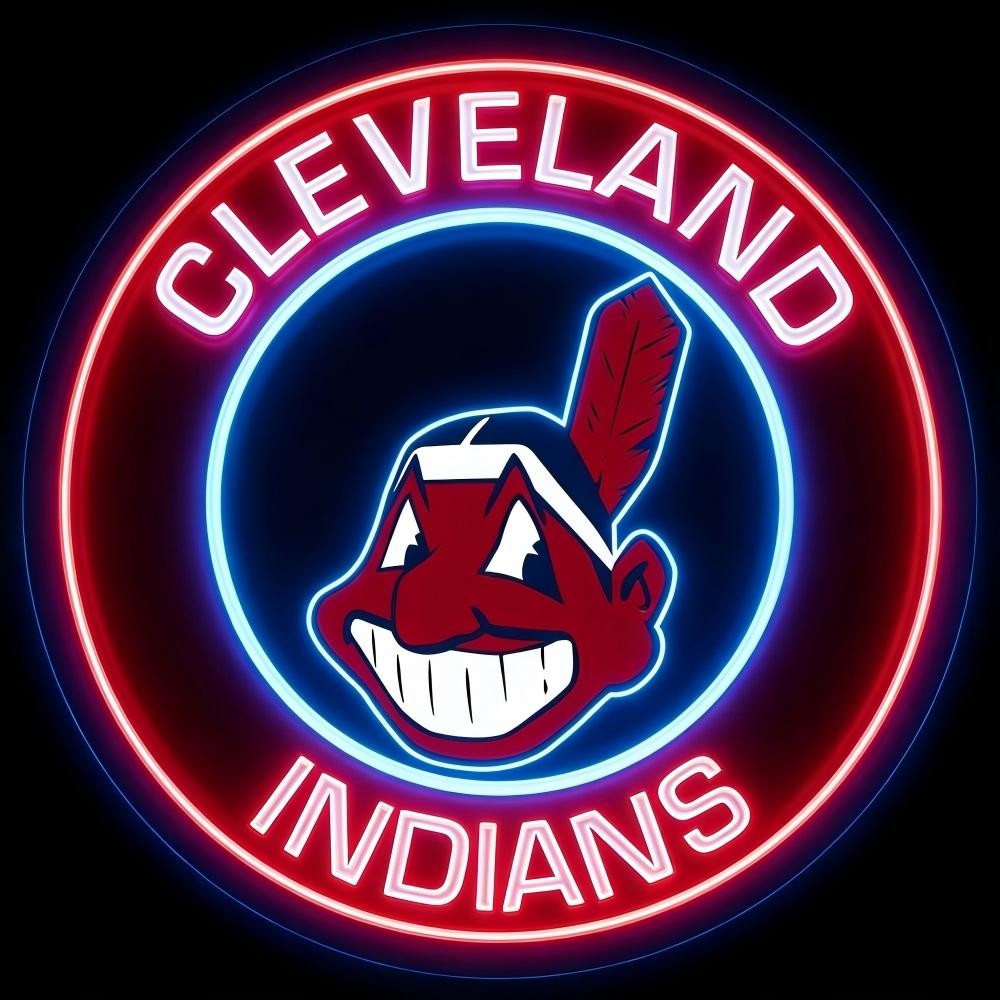 USA MLB Cleveland Guardians led lighting up sign LEO NEON SIGN