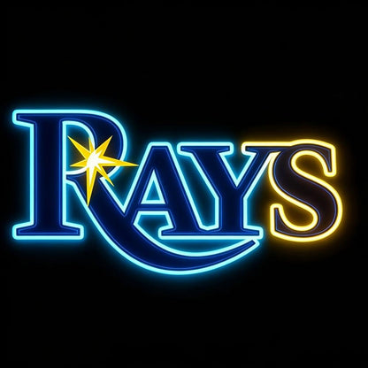 USA MLB Tampa Bay Rays led lighting up sign LEO NEON SIGN