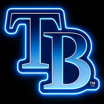 USA MLB Tampa Bay Rays led lighting up sign LEO NEON SIGN