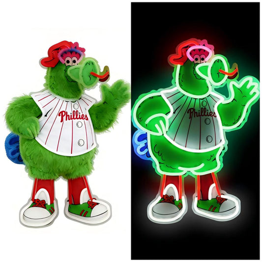 MLB Mascot Most popular USB led neon sign LEO NEON SIGN
