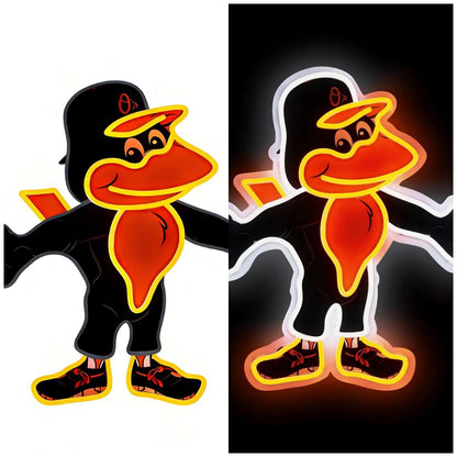 MLB Mascot Most popular USB led neon sign LEO NEON SIGN