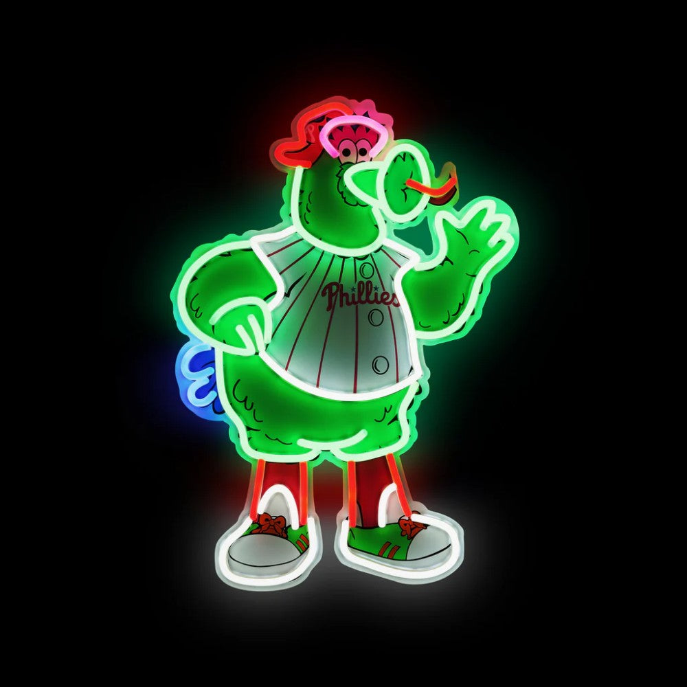 MLB Mascot Most popular USB led neon sign LEO NEON SIGN