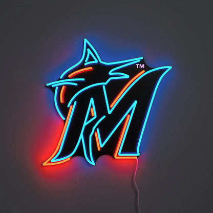 American team spirit Miami Super fans neon sign LEO NEON SIGN