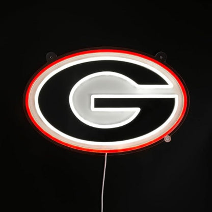 American football University NCAA lighting up sign LEO NEON SIGN