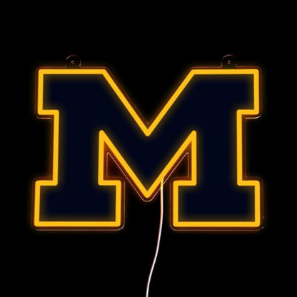 American football University NCAA lighting up sign LEO NEON SIGN